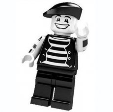 LEGO® Serie 2 N° 9 LEGO® Mime - Complete Set