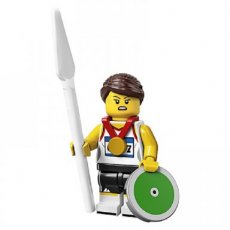 LEGO® Serie 20 N° 11 N° 11 LEGO® atlete speer/discus werperster