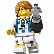 LEGO® Serie 4 N°11 LEGO® Soccer Player - Complete Set