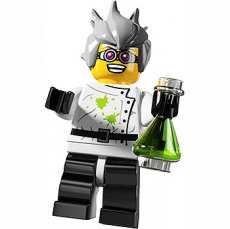 LEGO® Serie 4 N°16 LEGO® Crazy Scientist - Complete Set