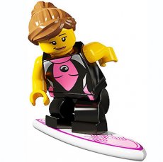 LEGO® Serie 4 N° 5 LEGO® Surfer Girl - Complete Set