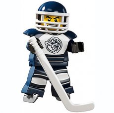 LEGO® Serie 4 N° 8 LEGO® Hockey Player - Complete Set