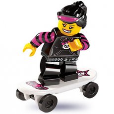 LEGO® Serie 6 N°12 LEGO® Skater Girl - Complete Set