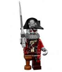 LEGO® Serie 14 N° 02 N° 02 LEGO® Zombie Pirate - Complete Set