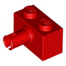 LEGO® 245821 ROOD - MS-113-D LEGO® 1x2 met pin ROOD