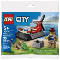 LEGO® 30570 - PL-60 LEGO® 30570 CITY Wildlife Rescue Hovercraft (Polybag)