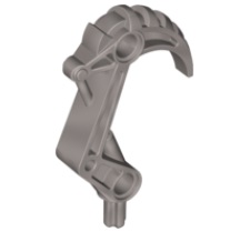 LEGO® 4175939 MAT ZILVER - M-41-F LEGO® Bionicle Claw met as-connector MAT ZILVER