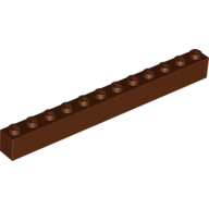 LEGO® 4222627 BRUIN - L-20-G LEGO® 1x12 BRUIN