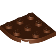 LEGO® 4283660 BRUIN - H-5-B LEGO® 3x3 ronde hoek BRUIN