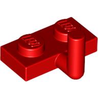 LEGO® 4611701 - 6261351 ROOD - M-13-B LEGO®  aangepast 1x2 met opstaande pen (van 5 mm) ROOD