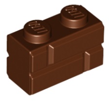 LEGO® 6361793 BRUIN - H-44-C LEGO® 1x2 baksteen BRUIN