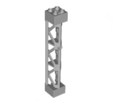 LEGO® 6186292 L GRIJS - L-40-E LEGO® steun 2x2x10 driehoekige balk - type 4 - 3 posts, 3 sections LICHT GRIJS
