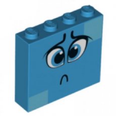 LEGO® 1x4x3 DONKER AZUUR BLAUW