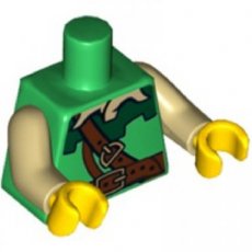 LEGO® 973pb0670c01 GROEN - MS-63-H LEGO®  GROEN