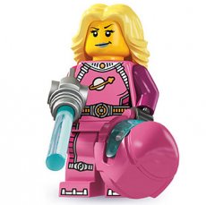 LEGO® Serie 6 N°13 LEGO® Intergalactic Girl - Complete Set