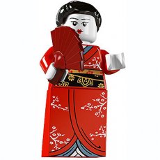 LEGO® Serie 4 N° 2 LEGO® Kimono Girl - Complete Set