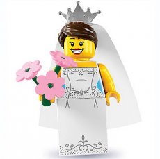 LEGO® Serie 7 N° 4 LEGO® Bride - Complete Set