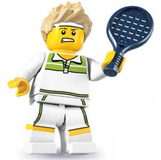 LEGO® Serie 7 N° 9 LEGO® Tennis Ace - Complete Set