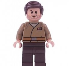 LEGO® Star Wars Minifig SW0876 - M-6-H LEGO® Minifig Star Wars Resistance Officer (Major Brance) met wapen